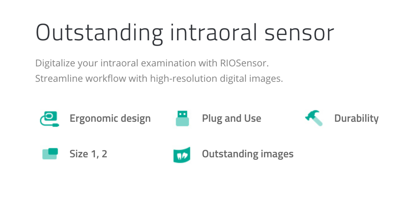 RIOSensor | Dental Supplier South Africa - Inter Africa Dental